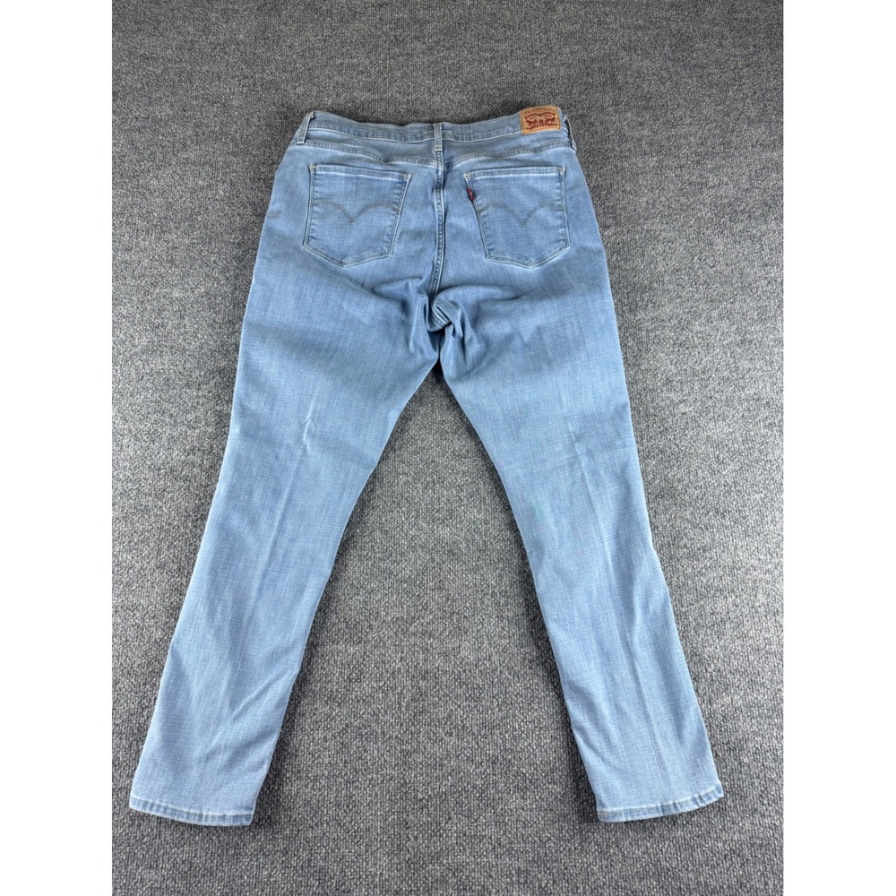 Levis 311 Shaping Skinny Jeans Light Wash Blue Denim W33 L30 19626-0205 - Picture 9 of 10